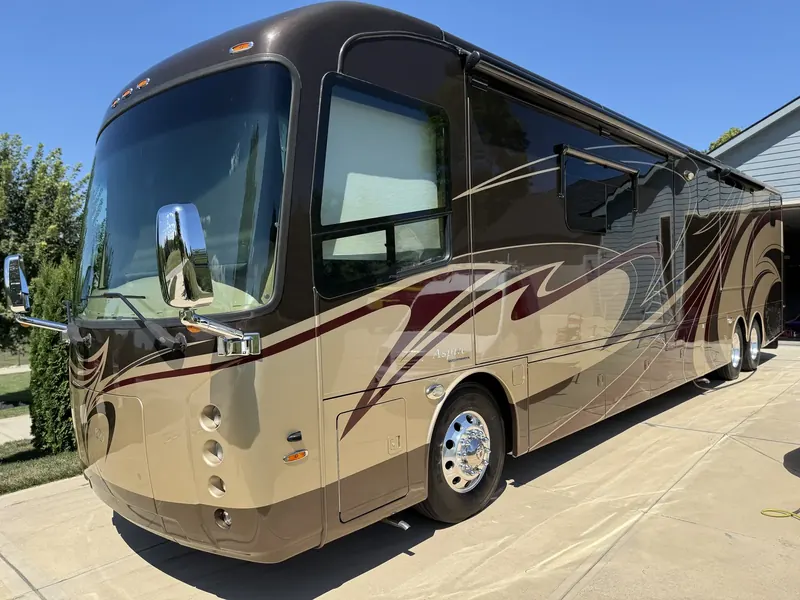 Class A motorhome — exterior detail — by Wax N' Go Mobile Detailing