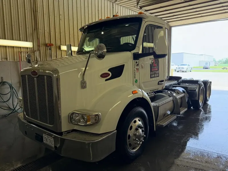 Semi cab — detailed — by Wax N' Go Mobile Detailing